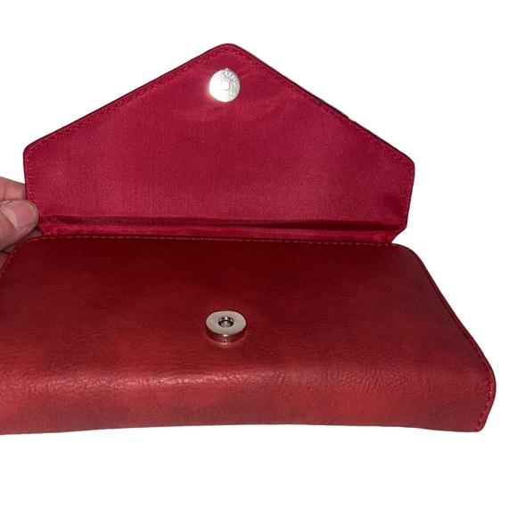 Gold Coast Faux Leather Womens Wallet Checkbook Aztec Southwestern Cowgirl New - Picture 11 of 13